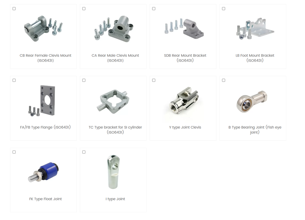 How to select pneumatic cylinder mounting methods？