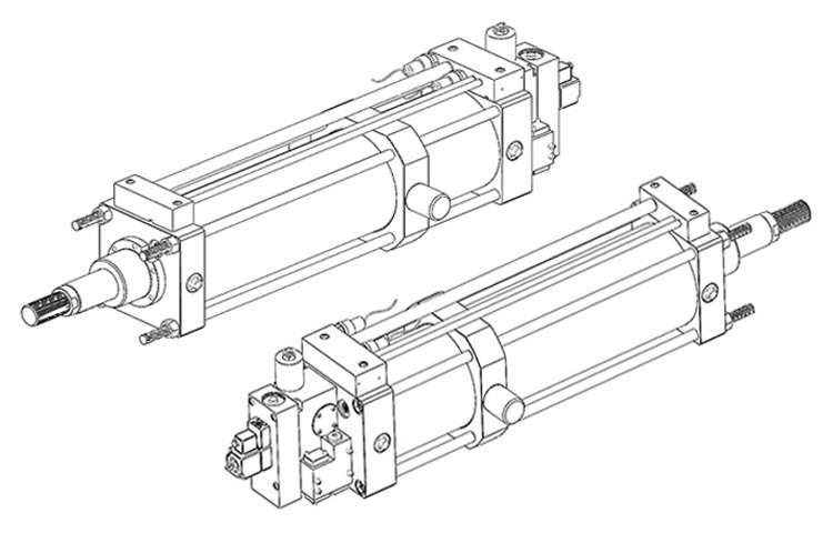 Customized Electric Control Cylinder for Anodizing Process