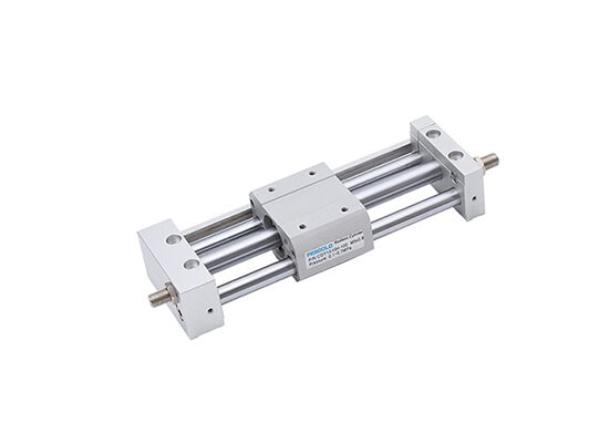 Rodless pneumatic cylinder working principle