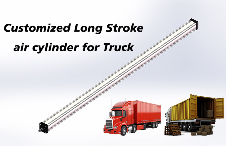 Customized Long Stroke Air Cylinder for Truck